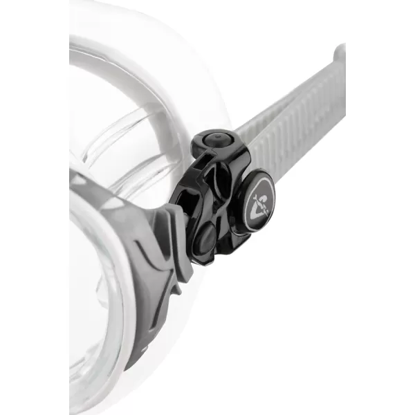 Cressi Adult High-End Scuba Diving Mask, Made in the Revolutionary Crystal Silicone - Big Eyes Evolution Crystal: Made in Italy