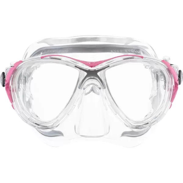 Cressi Adult High-End Scuba Diving Mask, Made in the Revolutionary Crystal Silicone - Big Eyes Evolution Crystal: Made in Italy