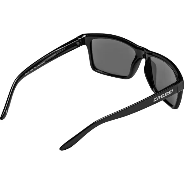 Cressi Bahia Adult Sport Sunglasses, Polarized Lenses, Protective Case - Best for Boating, Sailing, Fishing, and Running