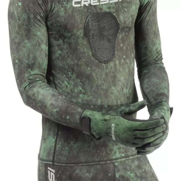 Cressi Camouflage Patterned Spearfishing Gloves Made of Elastic Neoprene- get The Hunter Equipment