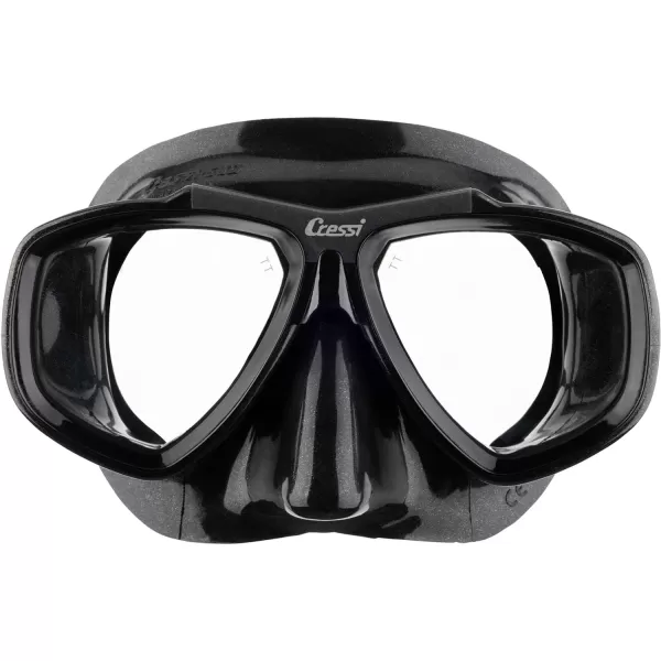 Cressi First Dive Mask with Inclined Lenses for Scuba Diving : Focus: Made in Italy