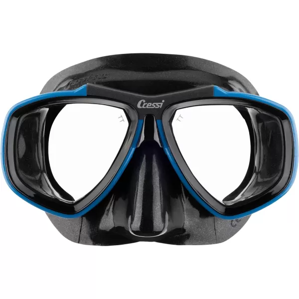 Cressi First Dive Mask with Inclined Lenses for Scuba Diving : Focus: Made in Italy