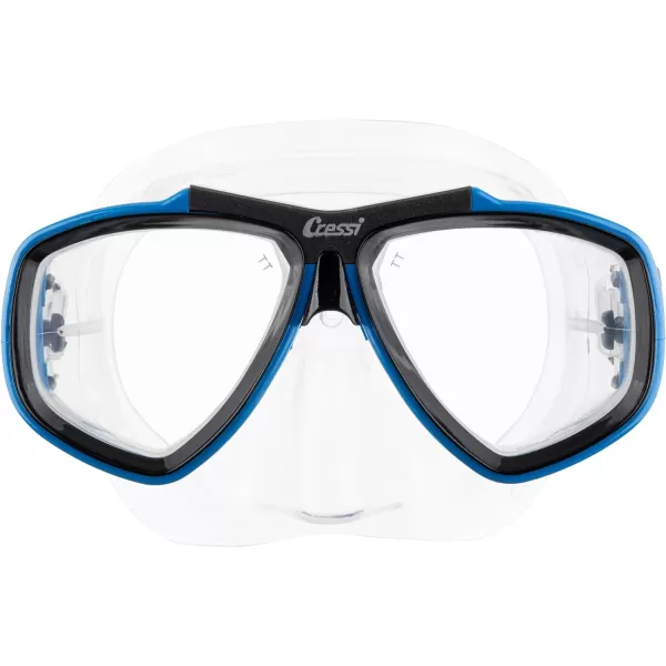 Cressi First Dive Mask with Inclined Lenses for Scuba Diving : Focus: Made in Italy