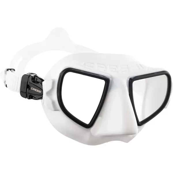 Cressi Frameless Freediving Mask with Reduced Internal Volume and Ergonomic Nose Shape - Atom: Made in Italy