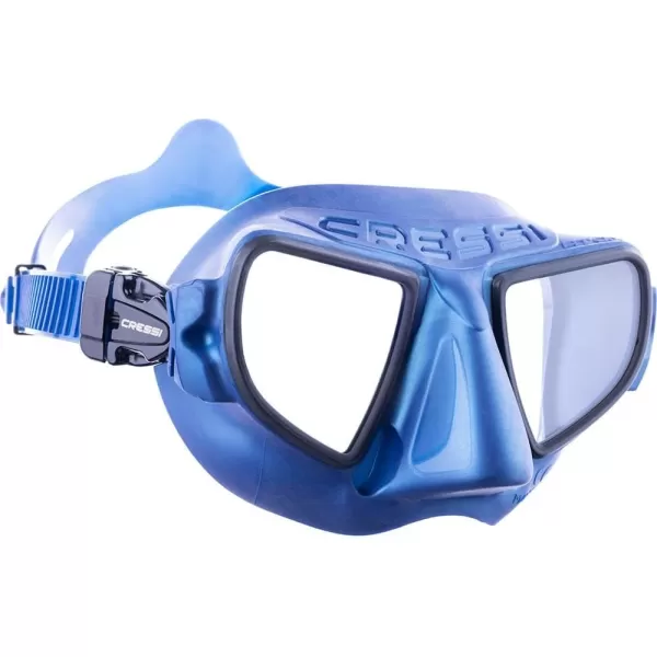 Cressi Frameless Freediving Mask with Reduced Internal Volume and Ergonomic Nose Shape - Atom: Made in Italy