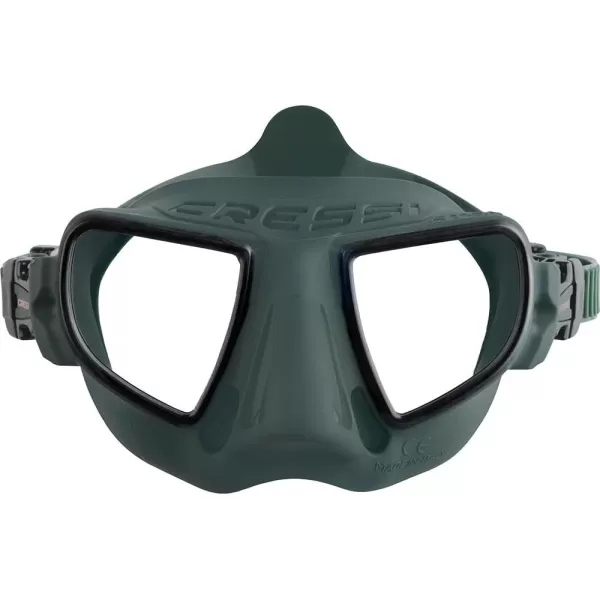 Cressi Frameless Freediving Mask with Reduced Internal Volume and Ergonomic Nose Shape - Atom: Made in Italy