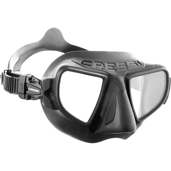 Cressi Frameless Freediving Mask with Reduced Internal Volume and Ergonomic Nose Shape - Atom: Made in Italy