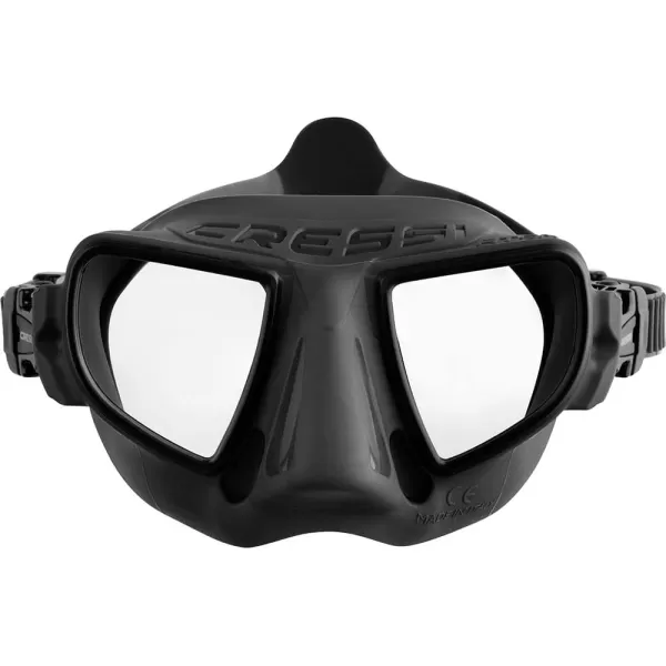 Cressi Frameless Freediving Mask with Reduced Internal Volume and Ergonomic Nose Shape - Atom: Made in Italy