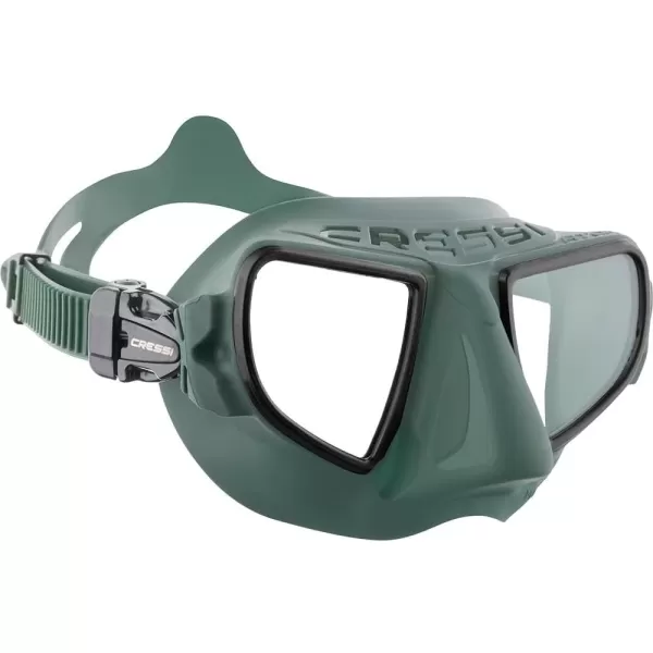 Cressi Frameless Freediving Mask with Reduced Internal Volume and Ergonomic Nose Shape - Atom: Made in Italy