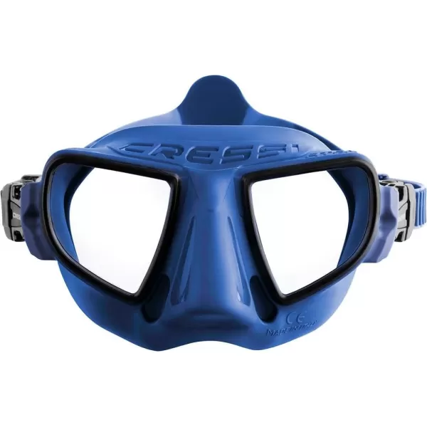 Cressi Frameless Freediving Mask with Reduced Internal Volume and Ergonomic Nose Shape - Atom: Made in Italy