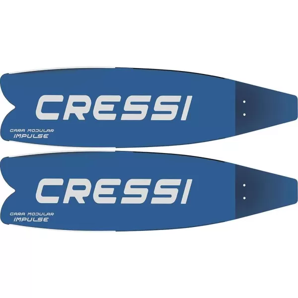 Cressi Gara Modular Impulse Fins for Freediving with Interchangeable Blades, Designed and Made in Italy