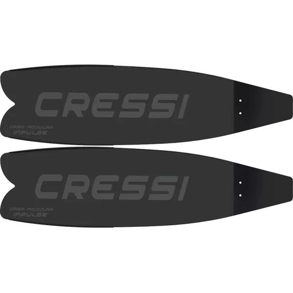 Cressi Gara Modular Impulse Fins for Freediving with Interchangeable Blades, Designed and Made in Italy
