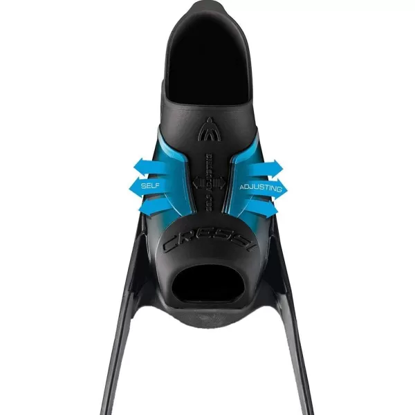 Cressi Gara Modular Impulse Fins for Freediving with Interchangeable Blades, Designed and Made in Italy