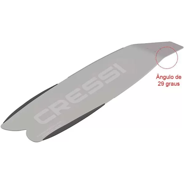 Cressi Gara Modular Impulse Fins for Freediving with Interchangeable Blades, Designed and Made in Italy