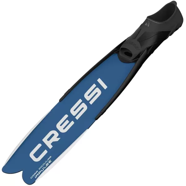 Cressi Gara Modular Impulse Fins for Freediving with Interchangeable Blades, Designed and Made in Italy