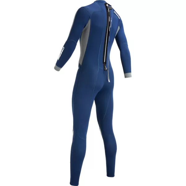 Cressi Ladies' Full Wetsuit Back-Zip for Scuba Diving &amp; Water Activities - Fast 3mm: Designed in Italy