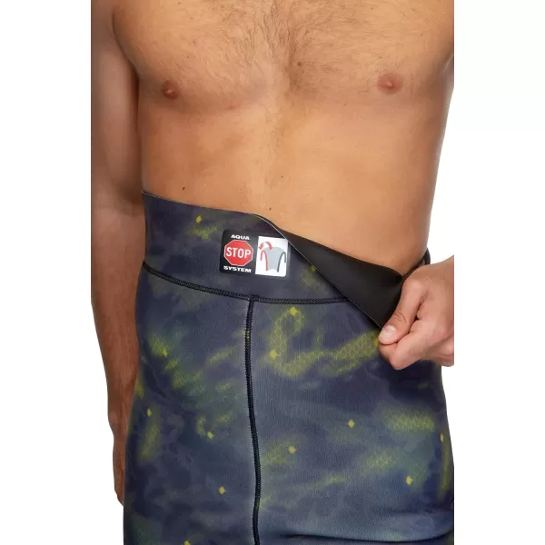 Cressi Lampuga 2-pcs Camouflage Patterned Freediving Wetsuit, Jacket &amp; Pants, Loading Chest Pad, Knee Protection, Anatomical Design - Lampuga: Designed in Italy
