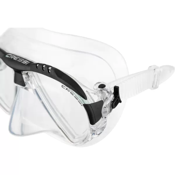 Cressi Matrix Adult Scuba Diving, Snorkeling, and Freediving Masks- Matrix: Made in Italy