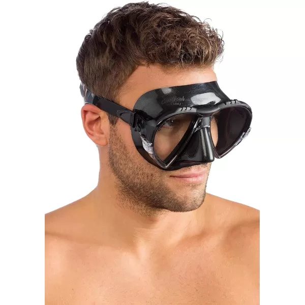 Cressi Matrix Adult Scuba Diving, Snorkeling, and Freediving Masks- Matrix: Made in Italy