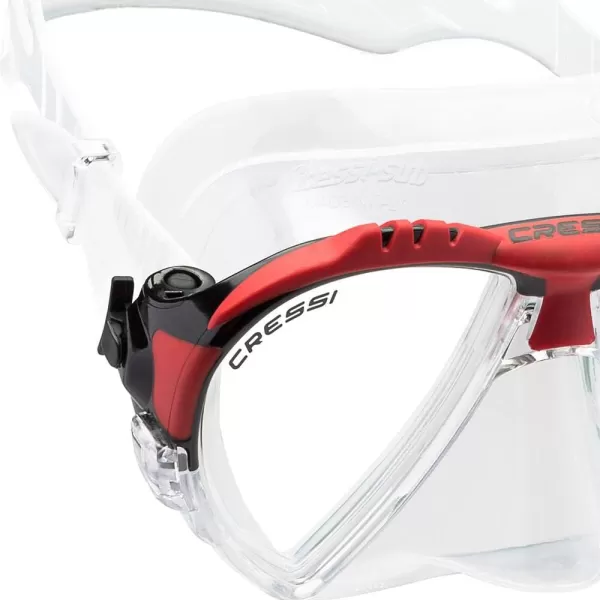 Cressi Matrix Adult Scuba Diving, Snorkeling, and Freediving Masks- Matrix: Made in Italy