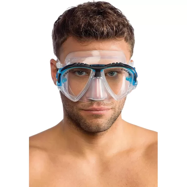 Cressi Matrix Adult Scuba Diving, Snorkeling, and Freediving Masks- Matrix: Made in Italy