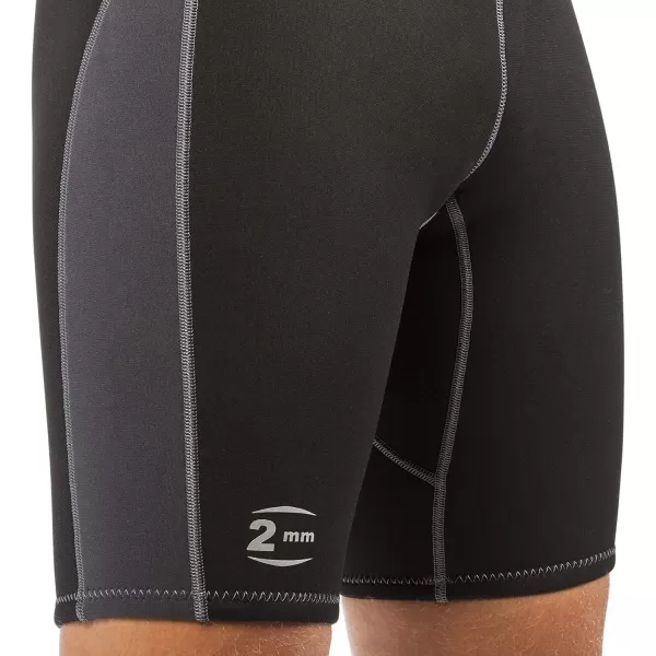 Cressi Men's Full Front Zip Wetsuit for Swimming, Snorkeling, Scuba Diving - Lido Short: Designed in Italy