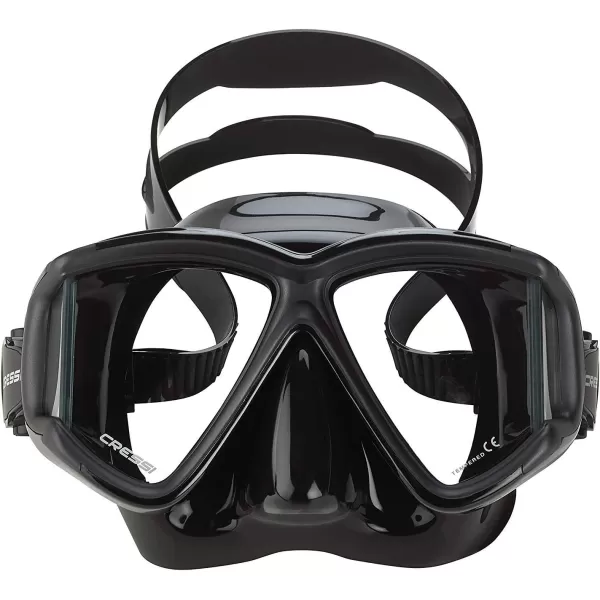 Cressi Perfect View Scuba Diving, Snorkeling Mask in Pure Comfortable Silicone - Available with Different Panoramic Lenses - Liberty: designed in Italy