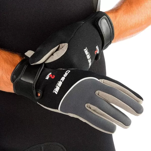Cressi Premium Neoprene Water Sports and Scuba Diving Adult Gloves - Tropical Quality Since 1946