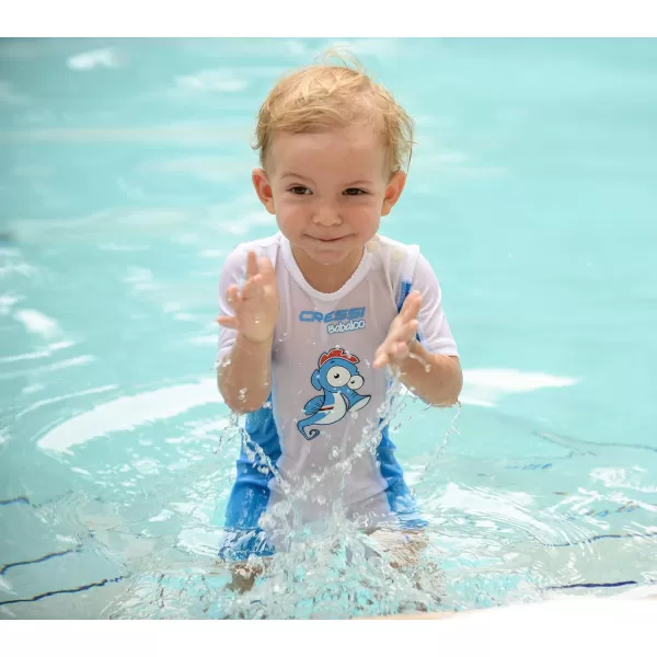 Cressi Toddlers and Babies Sun Protection Full Rash Guard for Swimming and Water Activities
