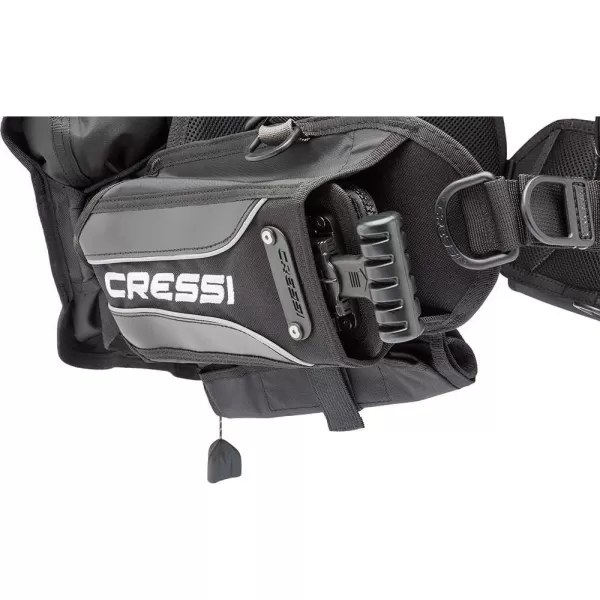Cressi Travel-Friendly Light Back Inflation BCD for Scuba Diving | Patrol: Designed in Italy