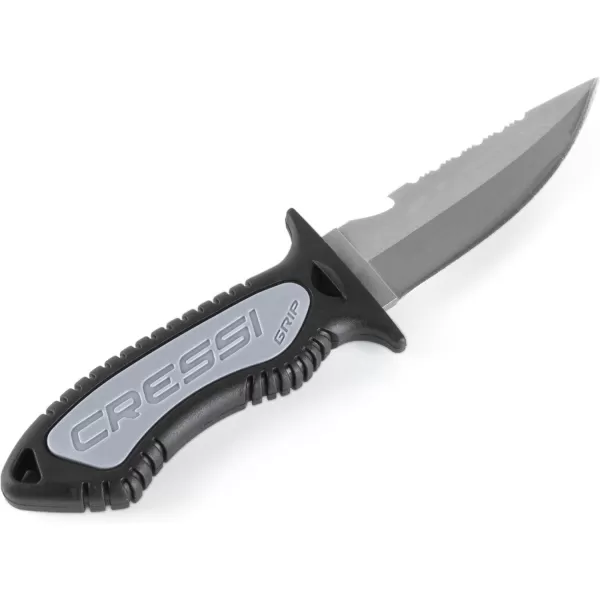 Cressi Versatile Diving Knife for Scuba, Snorkeling, Spearfishing | The Grip
