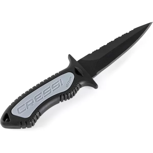 Cressi Versatile Diving Knife for Scuba, Snorkeling, Spearfishing | The Grip