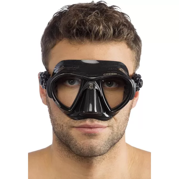 Low Volume Adult Mask for Scuba, Freediving, Spearfishing | Nano made in Italy