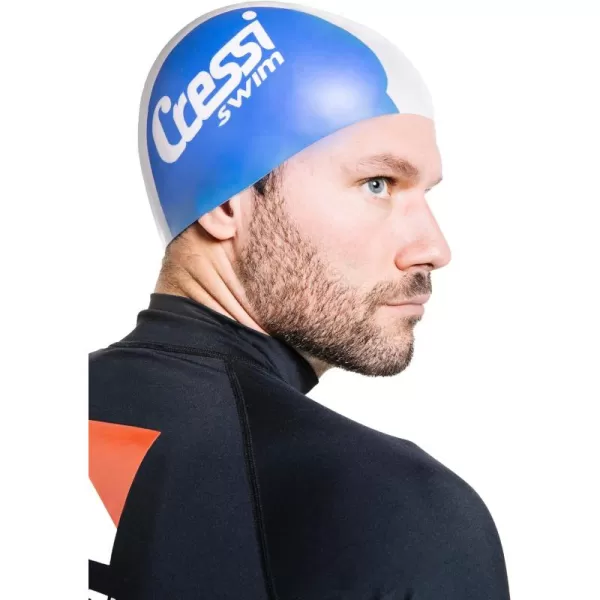 Adult Swimming Cap in Different Shape, Material, Colors - Designed in Italy by Cressi