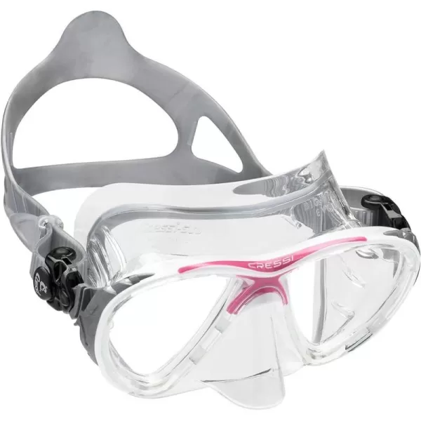 Cressi Adult High-End Scuba Diving Mask, Made in the Revolutionary Crystal Silicone - Big Eyes Evolution Crystal: Made in Italy
