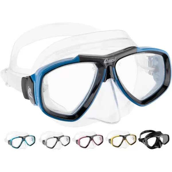 Cressi First Dive Mask with Inclined Lenses for Scuba Diving : Focus: Made in Italy