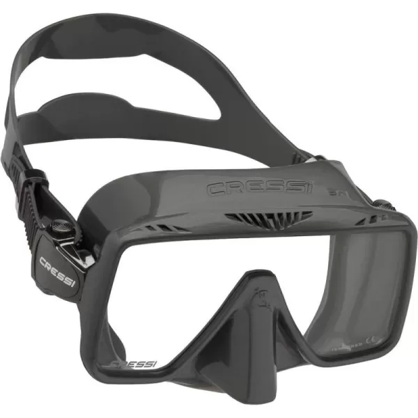 Frameless Adult Scuba Diving Mask: Wide Visibility, Silicone Skirt: SF1 : Quality Since 1946