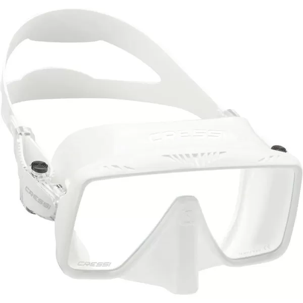 Frameless Adult Scuba Diving Mask: Wide Visibility, Silicone Skirt: SF1 : Quality Since 1946