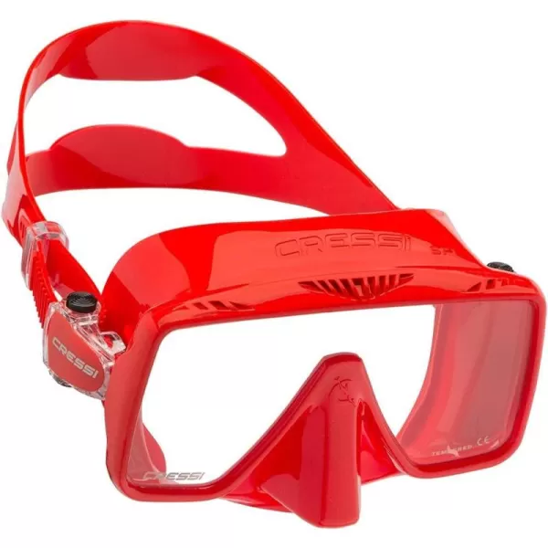 Frameless Adult Scuba Diving Mask: Wide Visibility, Silicone Skirt: SF1 : Quality Since 1946