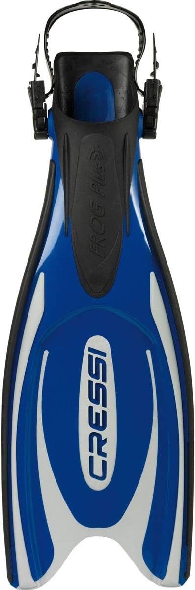 Cressi Adult Powerful Efficient Open Heel Scuba Diving Fins | Frog Plus ...