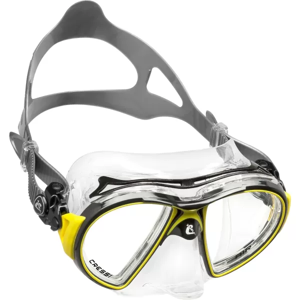 Adult Premium Low Volume Scuba Diving Mask, Crystal Silicone | Air: made in Italy