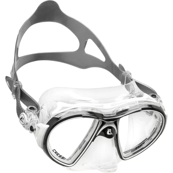 Adult Premium Low Volume Scuba Diving Mask, Crystal Silicone | Air: made in Italy