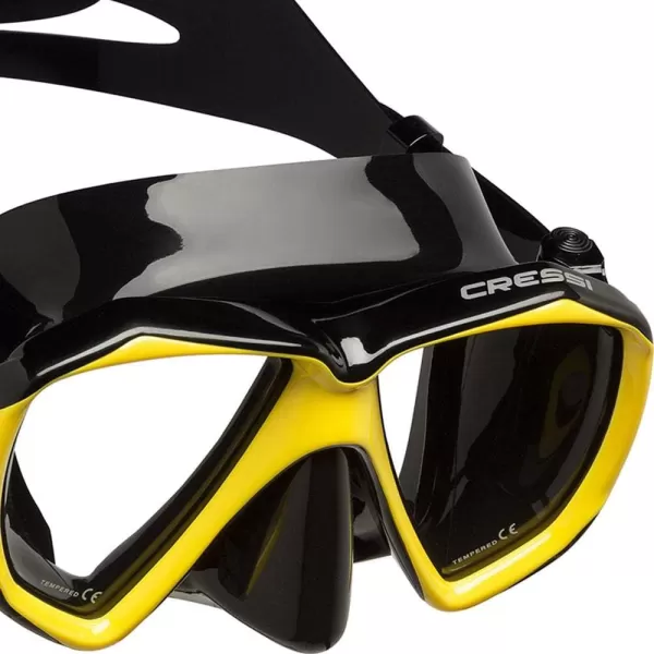 Adult Scuba Driving, Snorkeling, and Freediving Mask - Soft Comfortable Silicone - Ranger: Designed in Italy