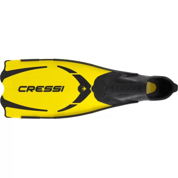 Adult Snorkeling Full Foot Pocket Fins Made with Advanced Technology - Pluma: Made in Italy