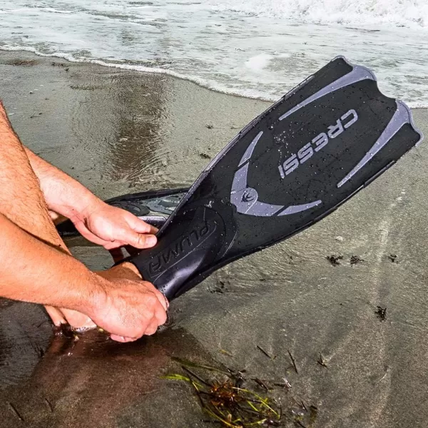 Adult Snorkeling Full Foot Pocket Fins Made with Advanced Technology - Pluma: Made in Italy