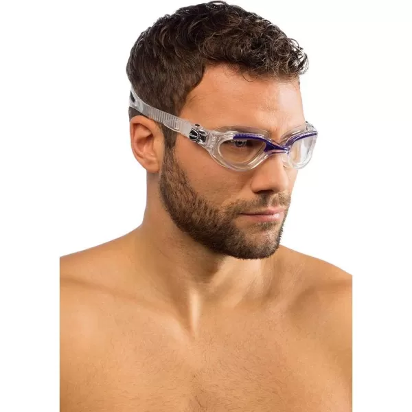Cressi Adult Comfortable Silicone Swimming Goggles for Indoor Pool and Outdoor Use - Flash: Made in Italy