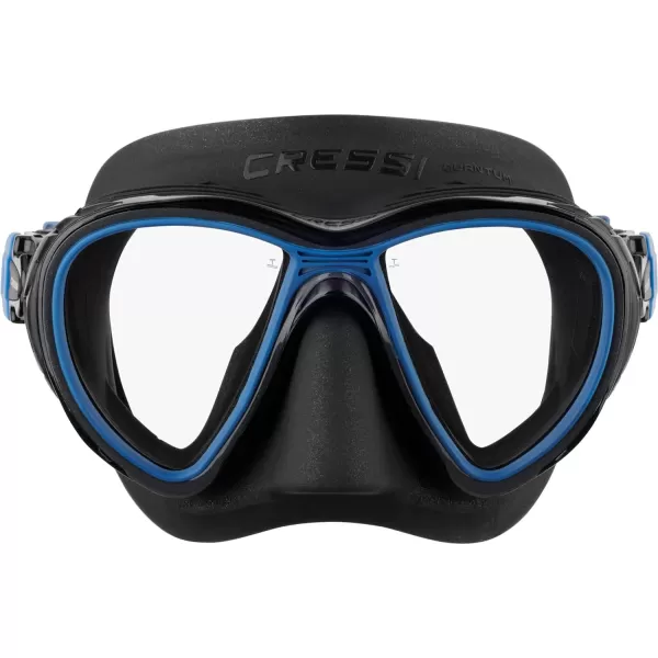 Cressi Adult Dive Mask with Advanced Fog System and Improved Downward Visibility - Quantum: Made in Italy
