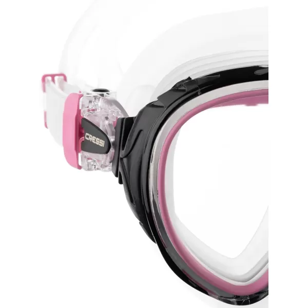 Cressi Adult Dive Mask with Advanced Fog System and Improved Downward Visibility - Quantum: Made in Italy