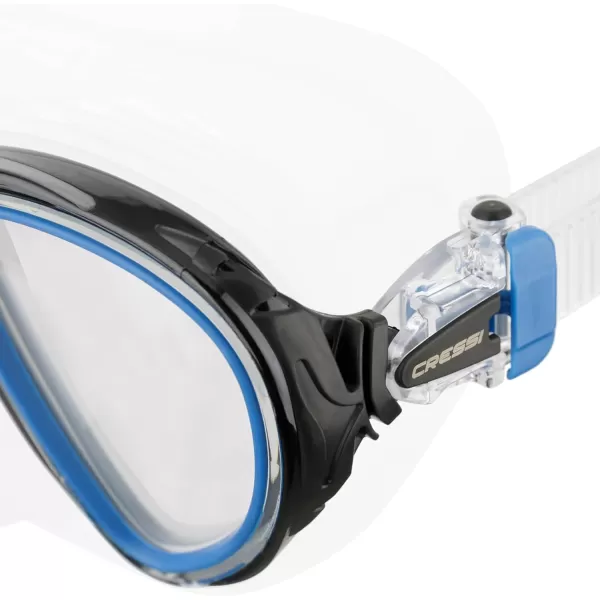 Cressi Adult Dive Mask with Advanced Fog System and Improved Downward Visibility - Quantum: Made in Italy