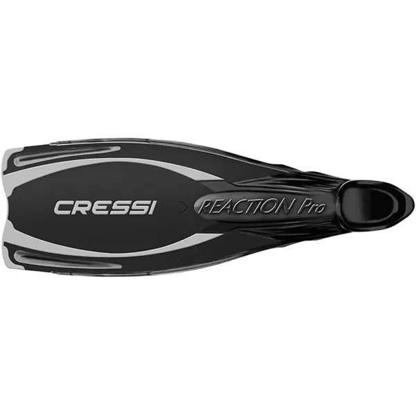 Cressi Adult Snorkeling &amp; Scuba Diving Fins - Powerful Full Foot Pocket Fins - Reaction Pro: Made in Italy
